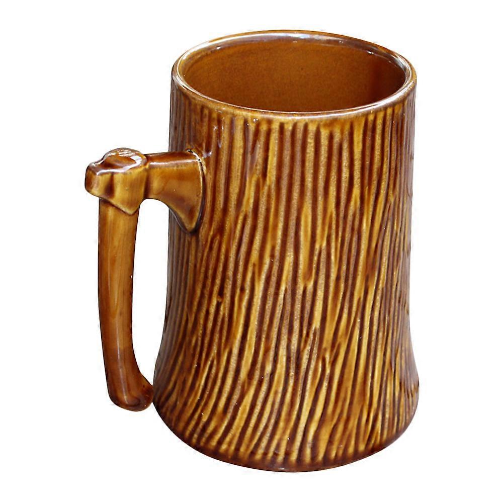 Drinks Cup Drinking Coffee Home Use 600ml Retro Appearance 1Pack