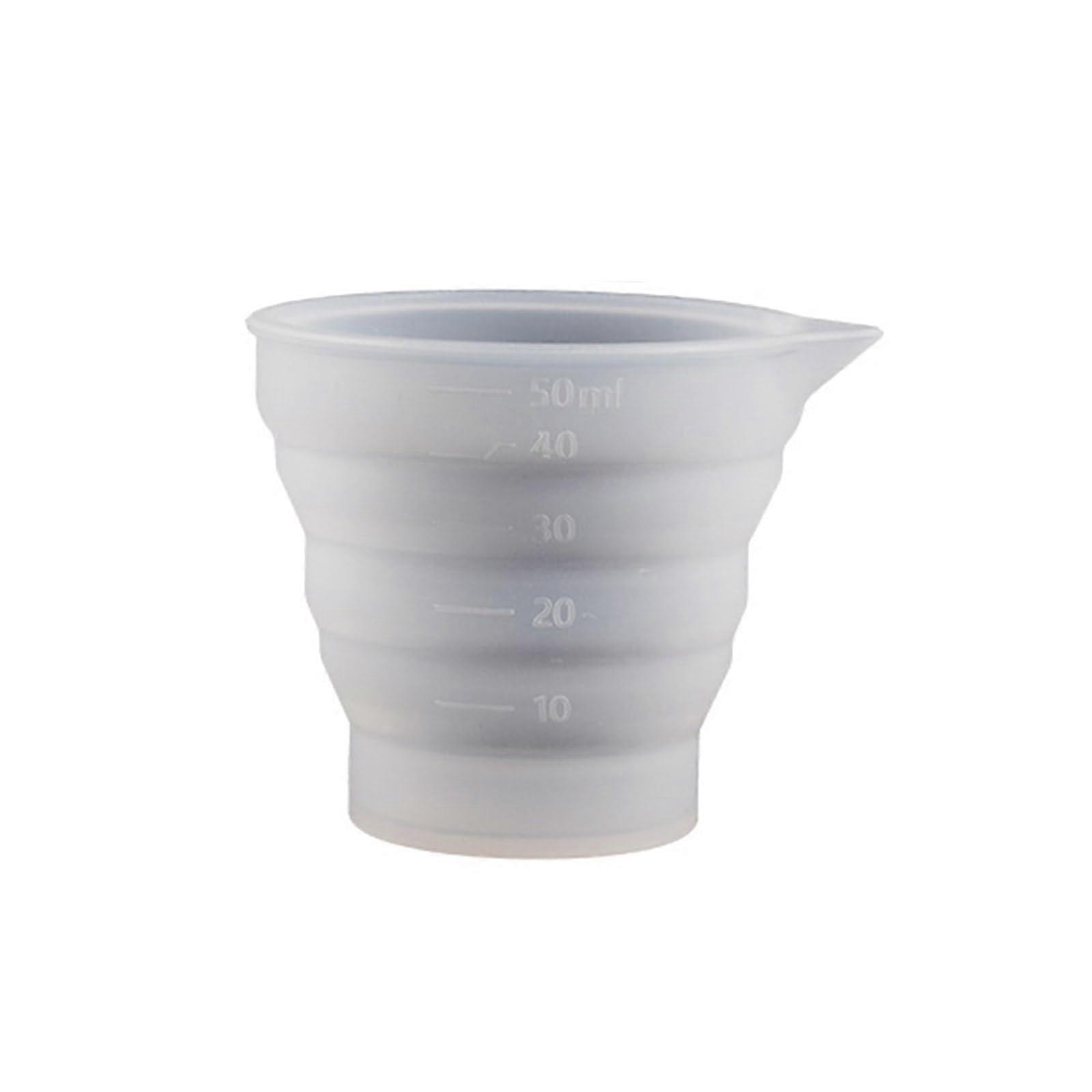 Silicone Measuring Tool Molds, Clear Crystal Epoxy Resin Molds for Resin Projects, Durable and Flexible, 3 Sizes Available