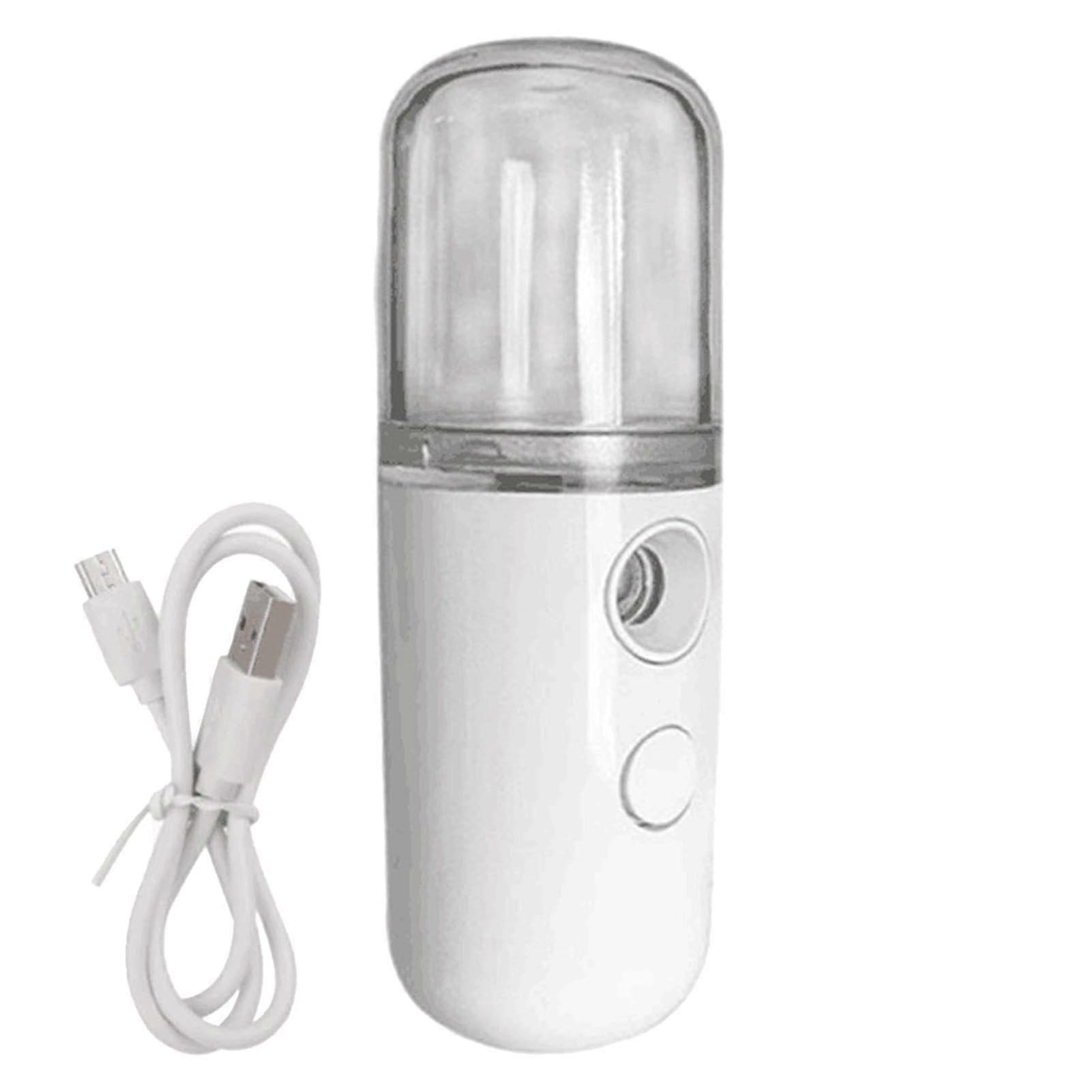 Facial Steamer Humidifier Compact Cordless Travel Friendly with 30ml Tank Ideal for Home Hydration