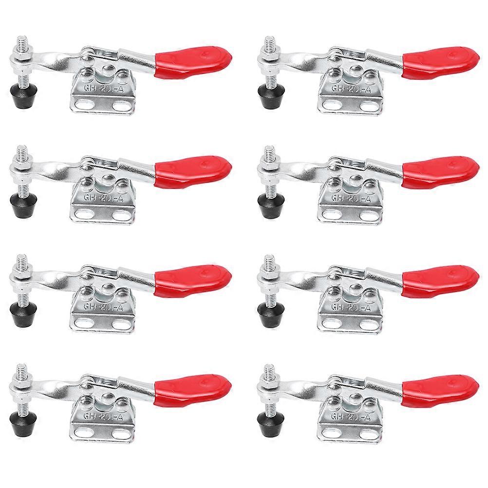 Hold Down Toggle Clamp For Woodworking Professionals Silver 8Pcs
