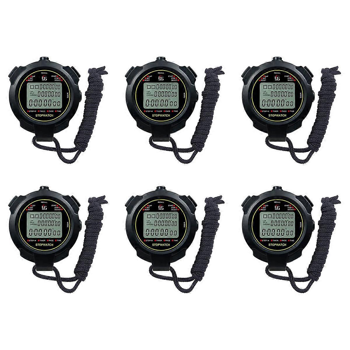 Digital Sports Stopwatch, 10Lap /Split Memory Stopwatch Count Down
