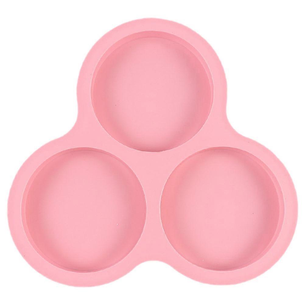 Silicone Egg Mold Muffin Pan Round Baking Mold Non Stick for Cupcakes Muffins Small Cakes Easy Demoulding Creative DIY Baking Pink