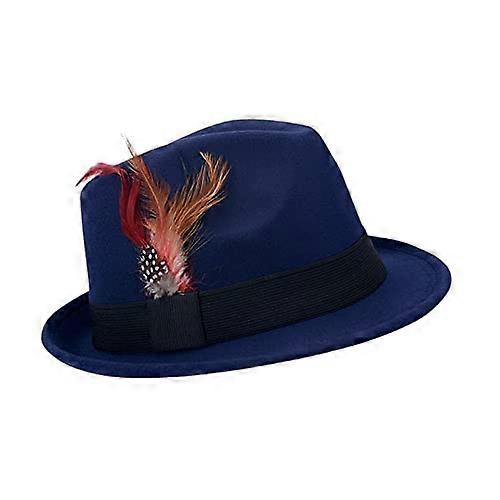 Women's Vintage Pirate Jazz Hat navy