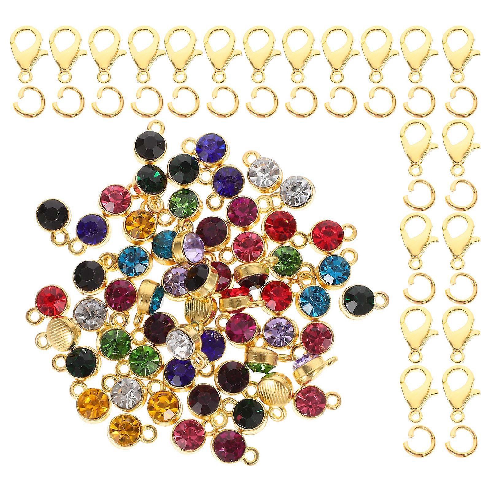 Jewelry Charms Bracelet Charms Jewelry Component Festive Occasions Alloy 60 x Small Rings 1Set