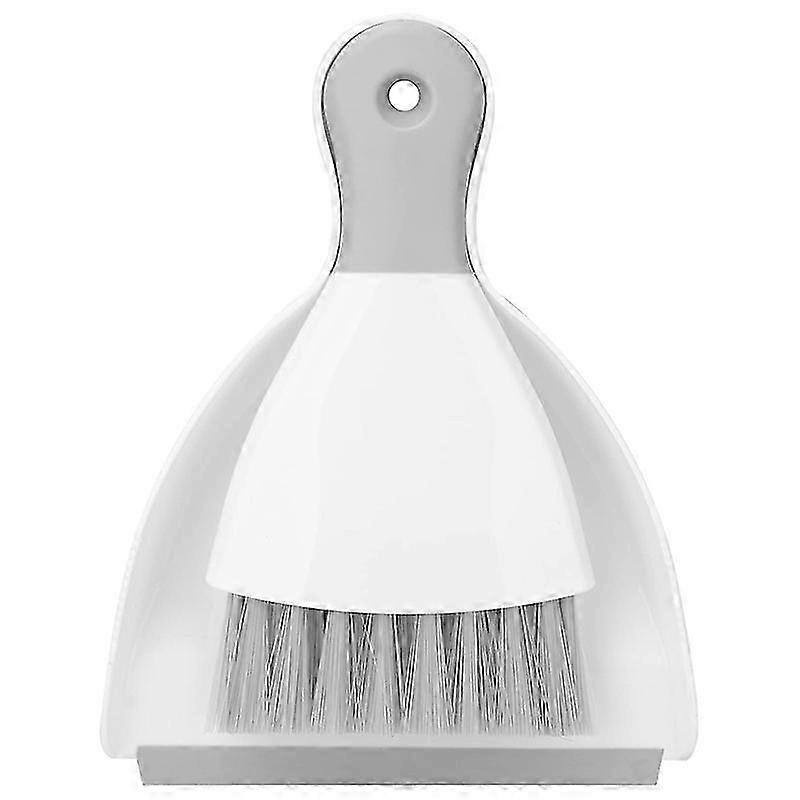 Small Broom and Dustpan Set,Mini Handheld Dust Pan with Cleaning Brush Combo for Home, Desktop,Sofa--