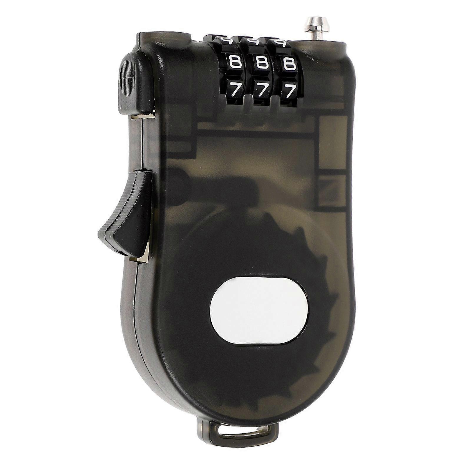 Portable Cycling Lock Secure Inside Board Lock Stroller Black 1Pcs