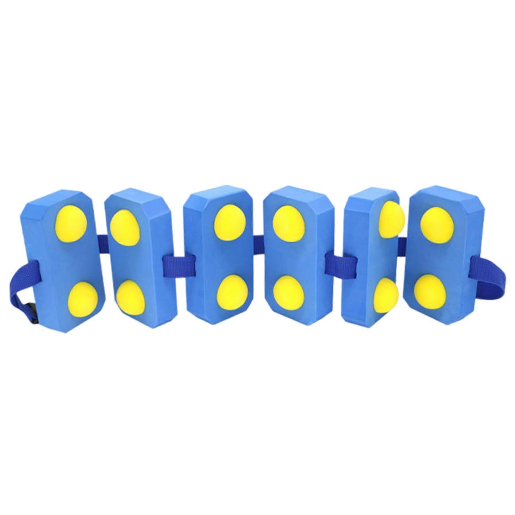 Swim belt for children, large buoyancy with 6 EVA foam blocks, swimming aids for pool training