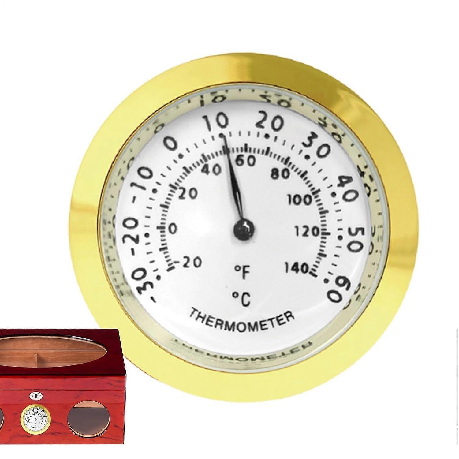 Hygrometer, Round Humidity Gauge High Precision Analog Sensor, Accurate Humidity Monitor for Cabine