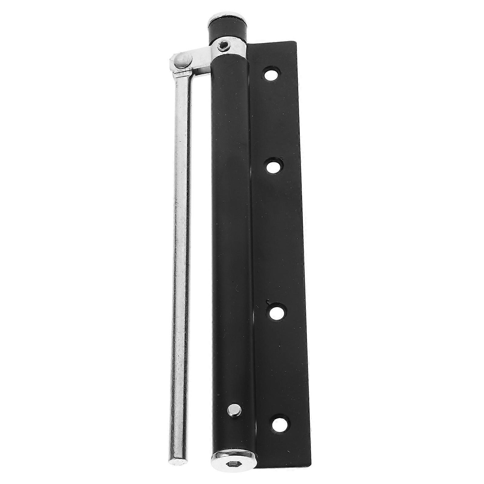 Automatic Door Closer with Silent Positioner for Smooth Operation Black Stainless Steel