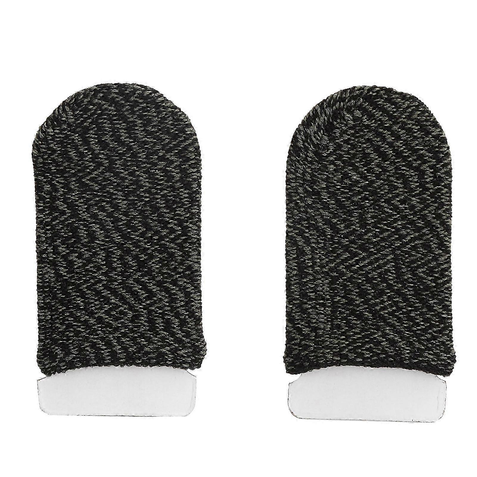 Reusable SweatProof Touch Screen Game Controller Finger Sleeves for Mobile Gaming