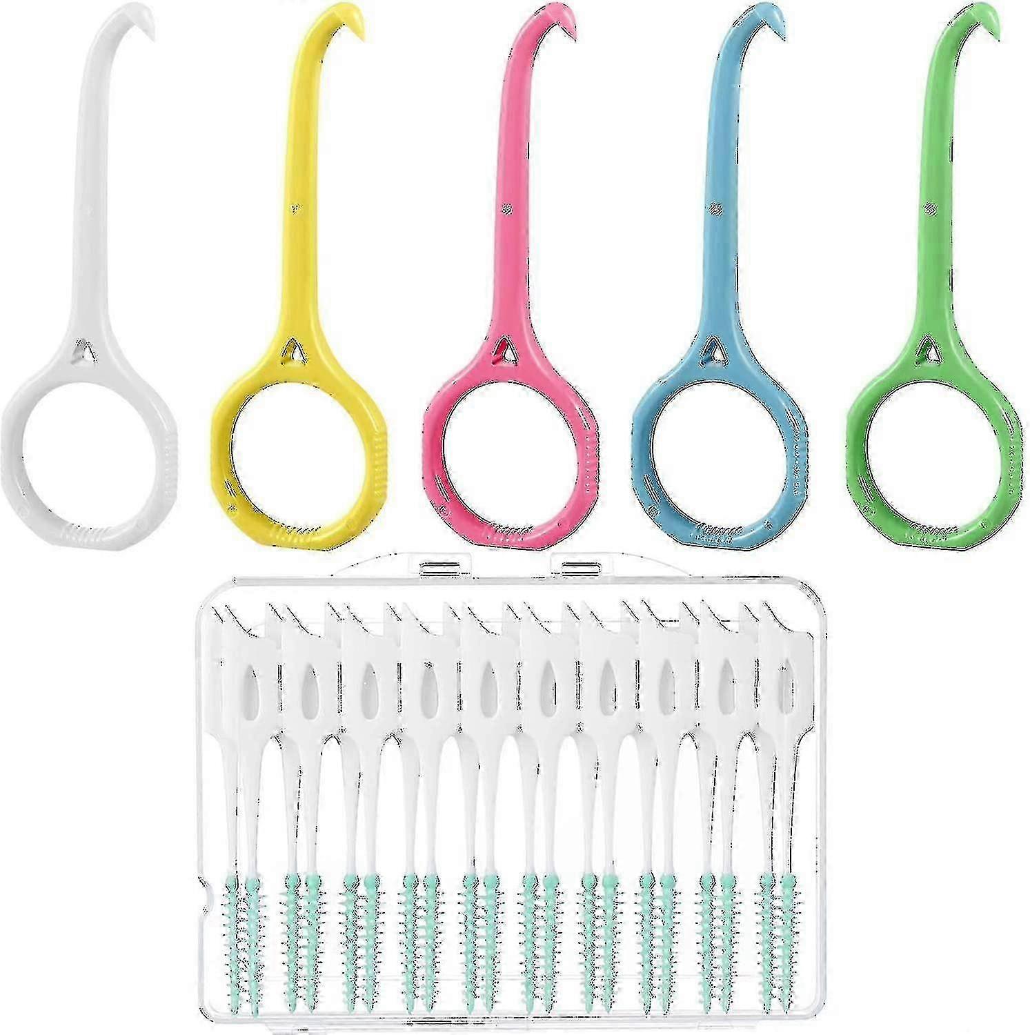 5 Pieces Aligner Removal Tool for Invisible Tooth Removal with 20 Interdental Tools