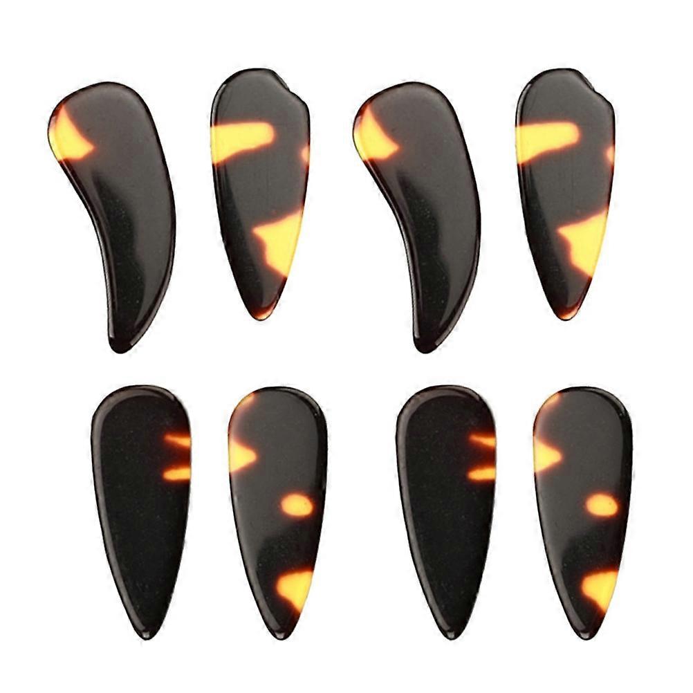 Finger Guards String Instrument Finger Picks Guzheng Use Nails Assorted Color Finger Protection Musicians 8Pack