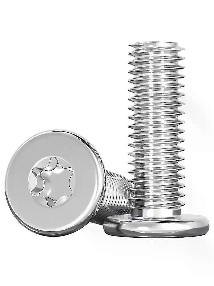 CM 304 εξαιρετικά λεπτή επίπεδη βίδα ασφαλείας Torx έξι λοβών από ανοξείδωτο χάλυβα