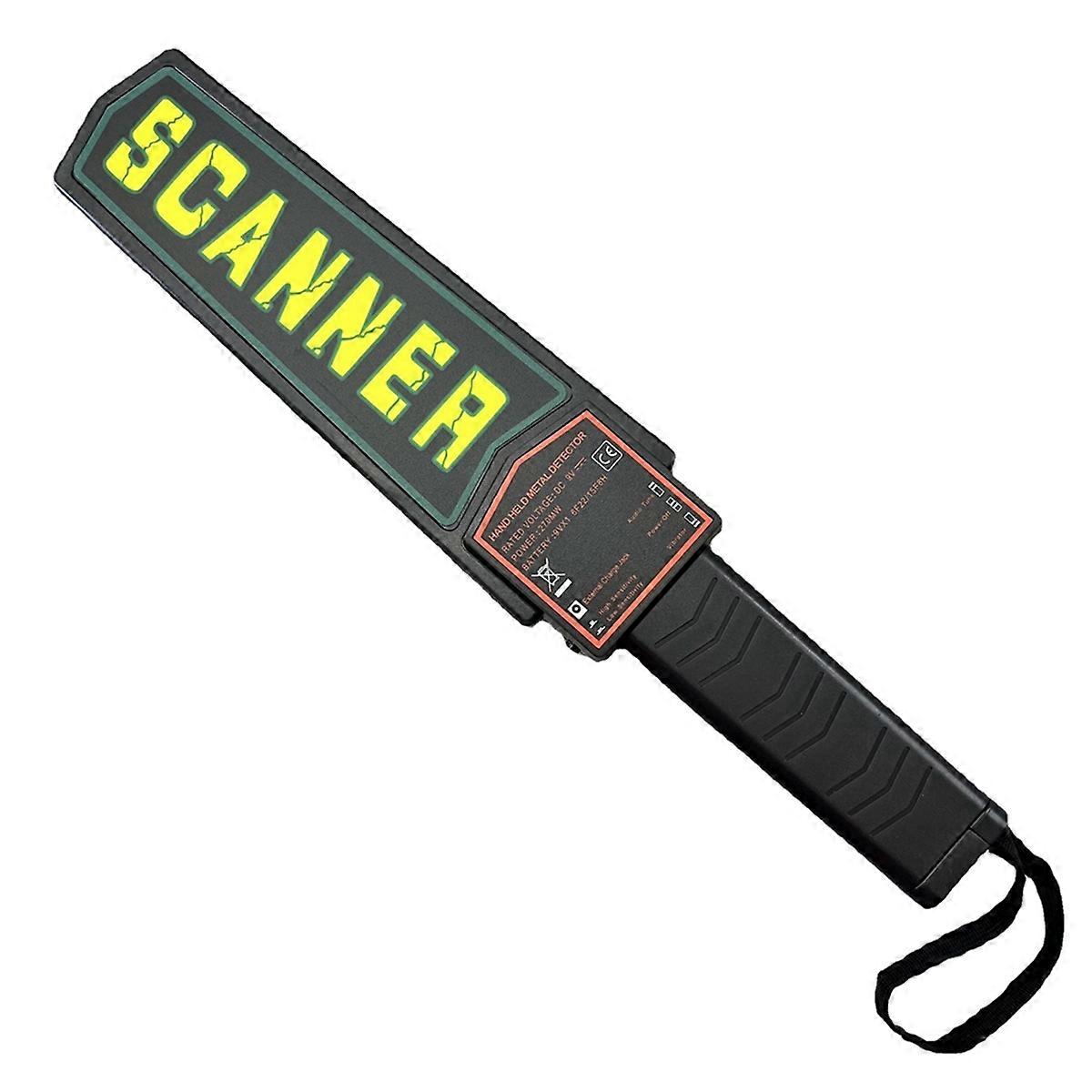 Single Switch Portable Scanner Charging Style Metal Detector Electronic Metallic Sound and Light Vibration Double Alarm
