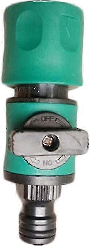Quick Connector Valve Plastic Irrigation Agriculture Garden Hose Connector Stop Valve Hose Adapter