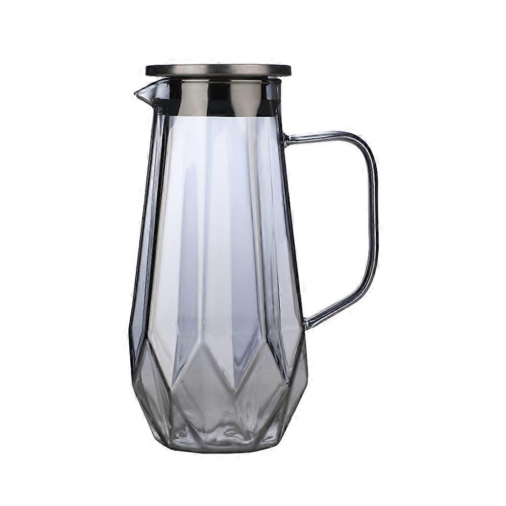 Elegant High Borosilicate Glass Water Carafe for Home, Office, and Hotel Use – Multi Functional Beverage Pitcher