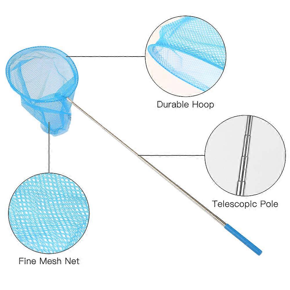 5 Pack Telescopic Net Kids Fishing Landing Nets Insect Catching Net