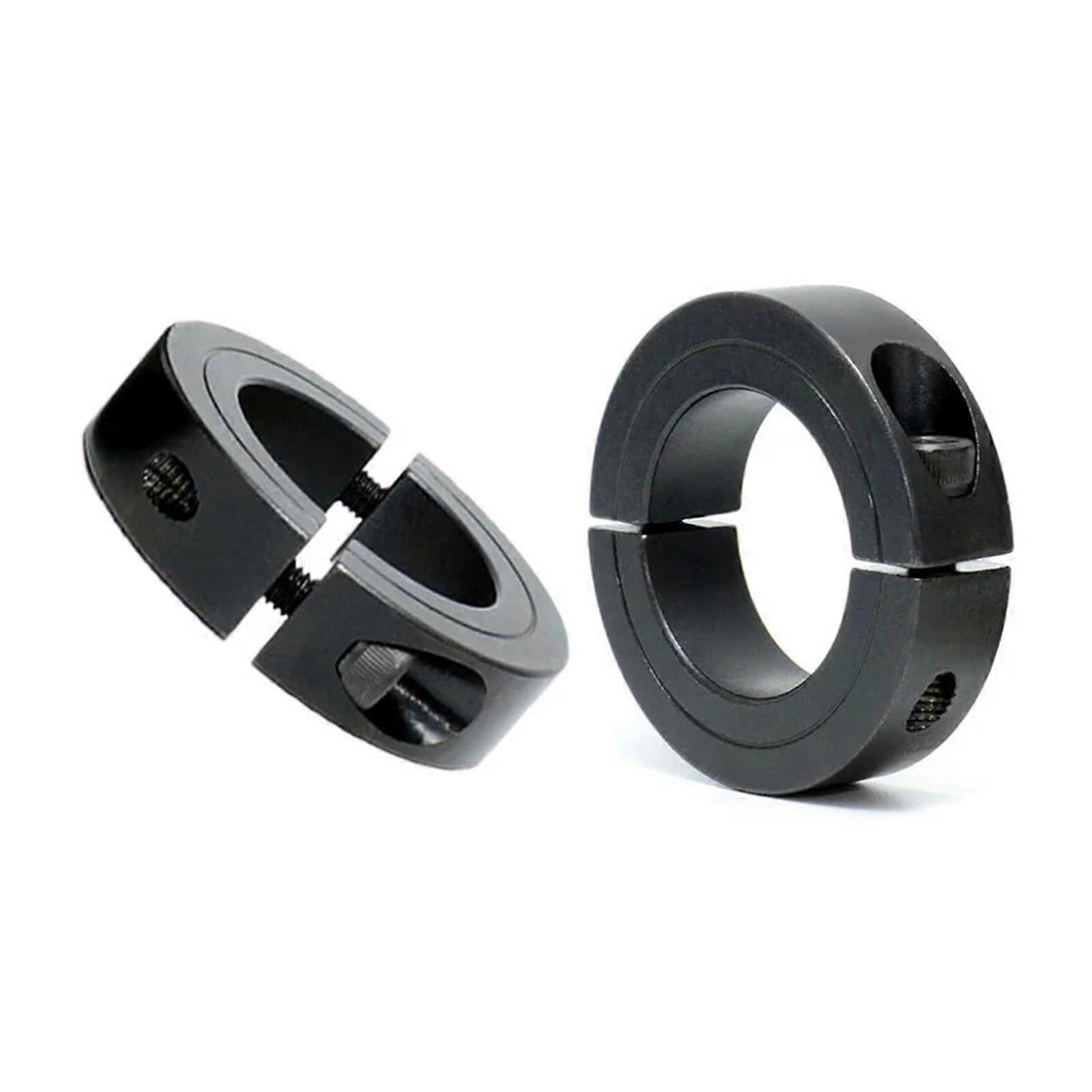 Double Split Shaft Collars Set Screw Style 3-100mm Inner Diameter 60-88-16mm Oxide Finish Durable Precision Fit