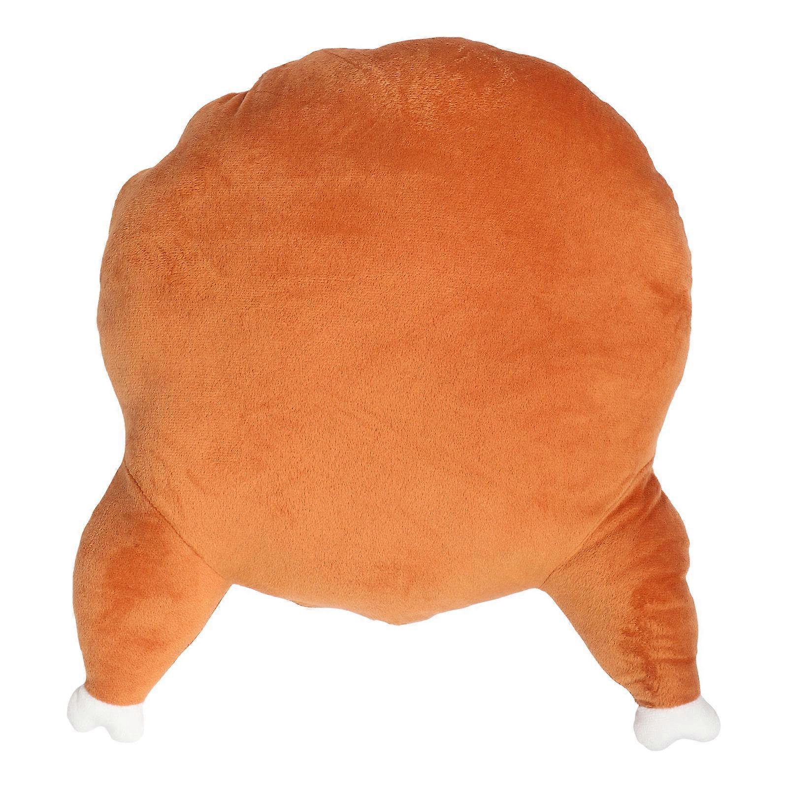 Turkey Leg Shaped Cushion Soft And For Relaxation Light Brown 47.50X34.00X10.00CM Fine Craftsmanship 1Pcs