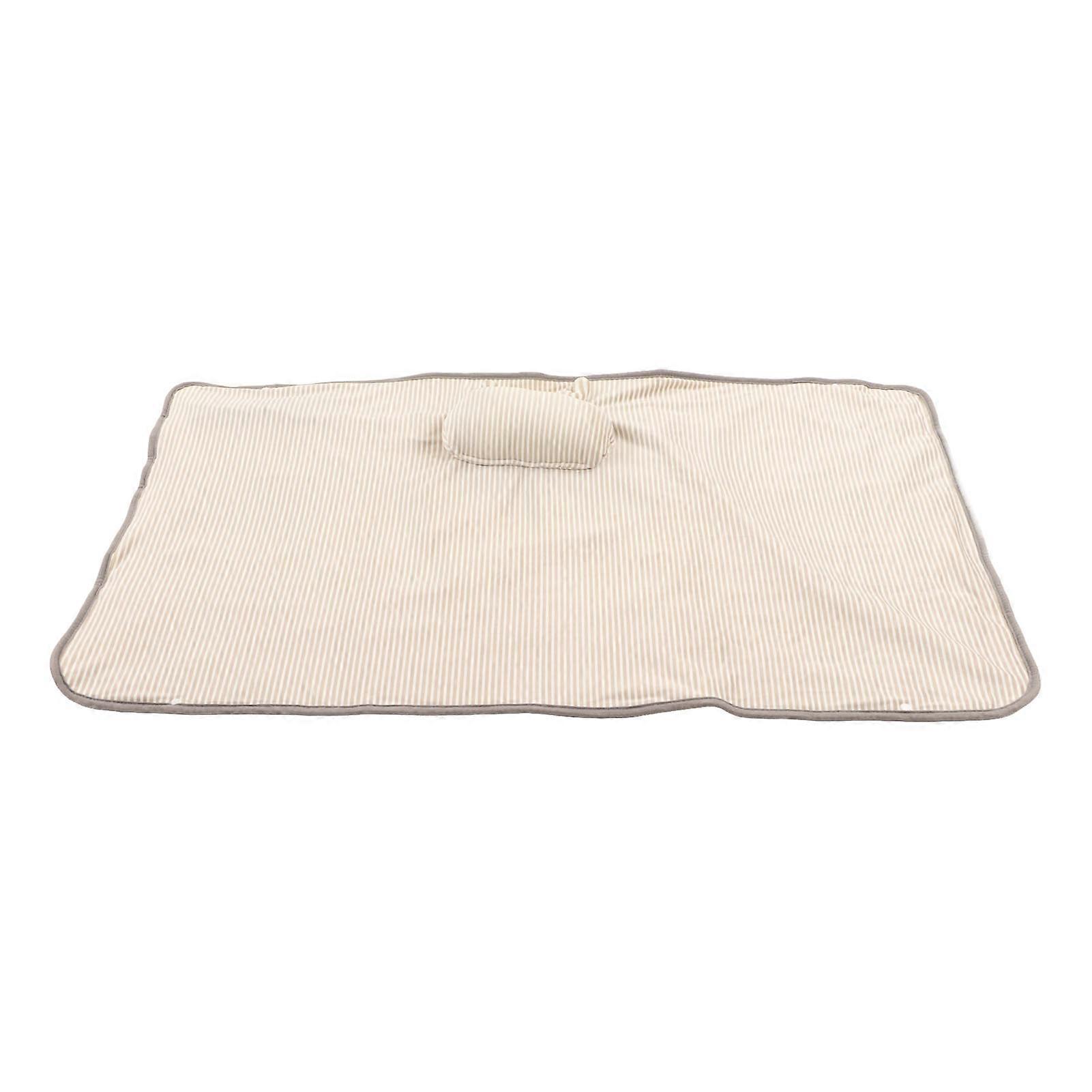 Electric Heating Blanket Fast Heating Keep Warm USB Charging Heating Pads with Hand Warmer Brown