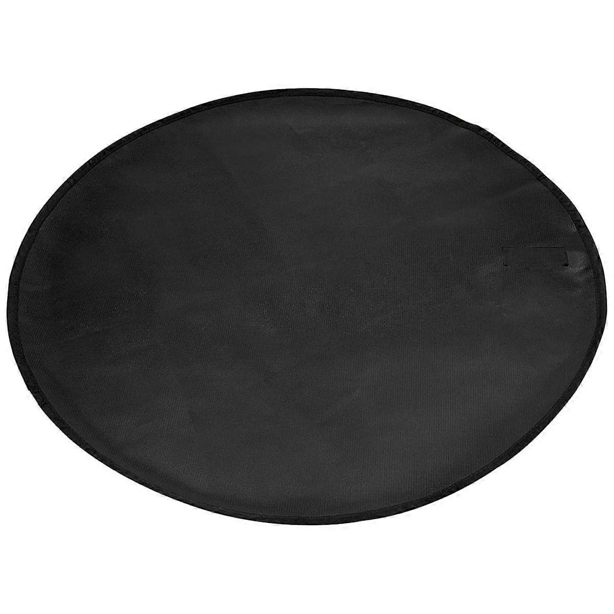 Fireproof Grill Mat Reusable Round HeatResistant Camping Pad for Outdoor Activities Protection for Grill and Fire Pit