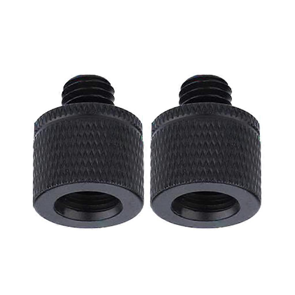2x 3/8 To Camera Screw Tripod Base Connection Fixed Mount Adapter For Photography Accessories