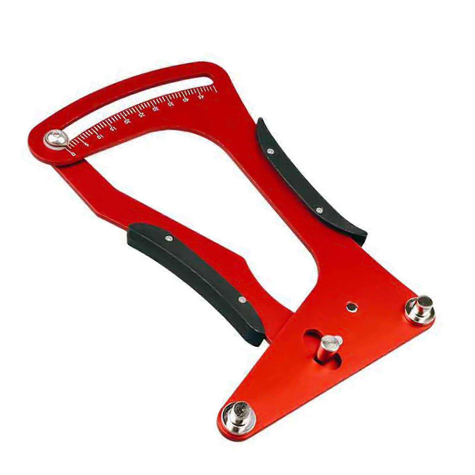 Spoke Tension Meter Precision Wheel Alignment Tool For Bicycles And Motorcycles Maintenance And Repair Red
