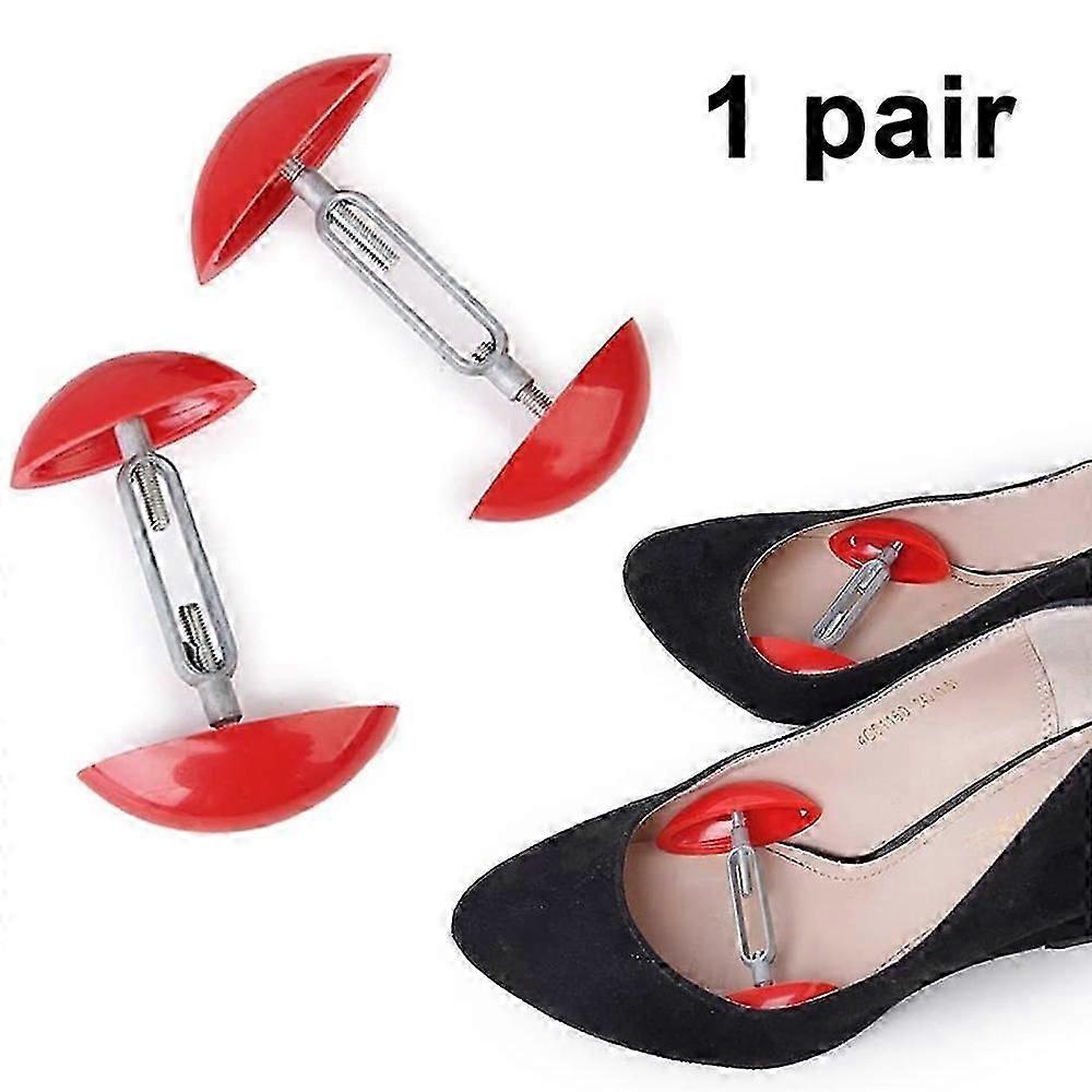 1pair Mini Shoe Stretchers, Men Women Shoe Stretchers Shaper Expander Width Extender Adjustable