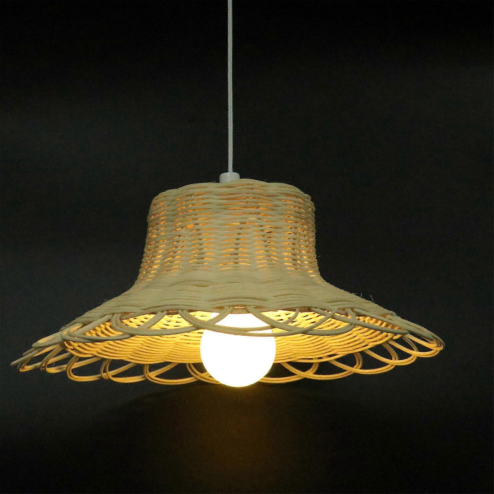 Khaki Lamp Shade with Soft Light for Home Decoration Made of Plastic Fits Various Lamps 1pc