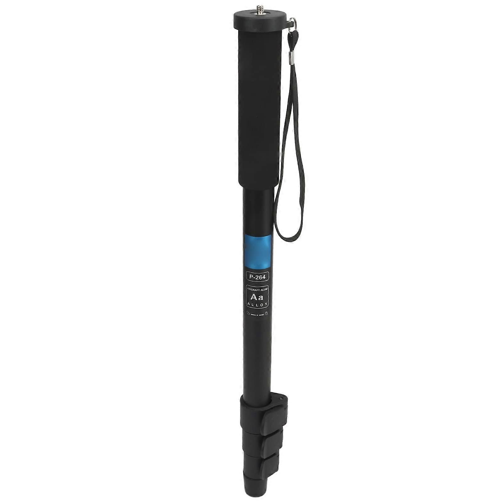 59 Inch Camera Monopod Portable Aluminum With 1/4 Inch And 3/8 Inch Conversion Screws For DSLR