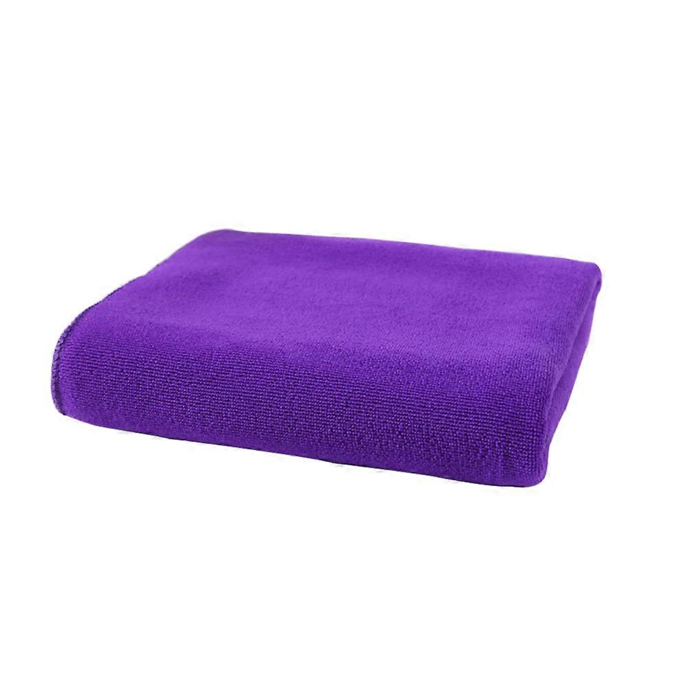 Purple Microfiber Bathing Towel for Quick Drying and Soft Comfort Suitable for Spa Beach Use 70x140CM