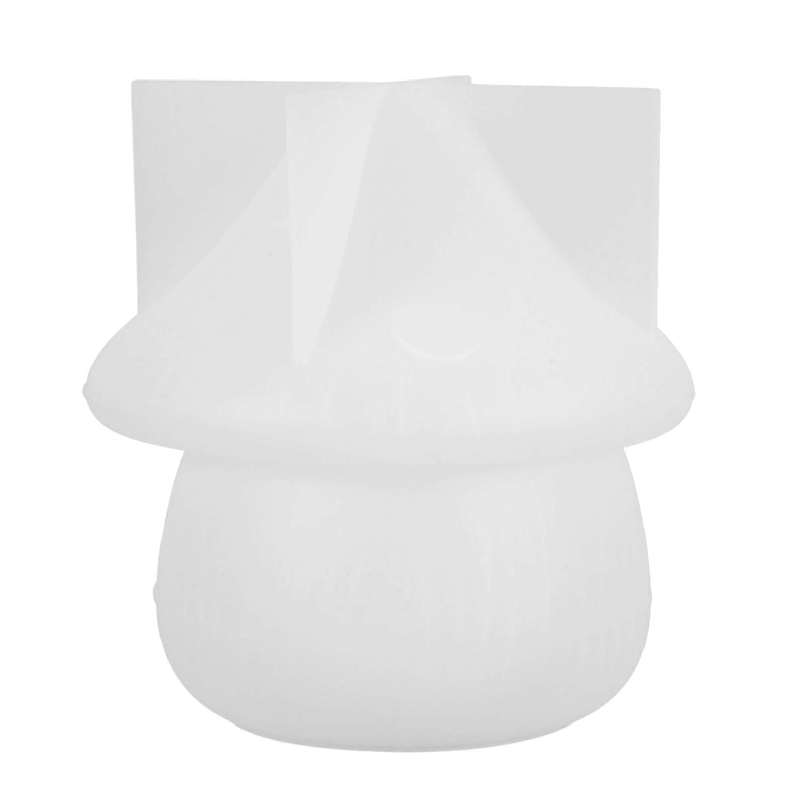 Silicone Storage Jar Mold Mushroom Shape Diy Casting Home Use 8.30X8.30X5.0CM 1Set