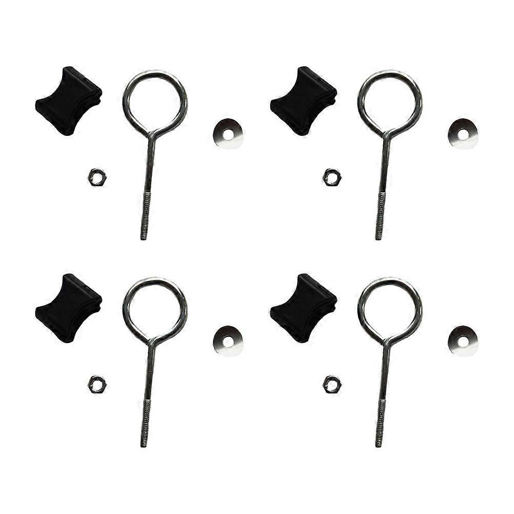 4Pcs Portable Trampoline Nuts Professional Replacement Parts and Accessories