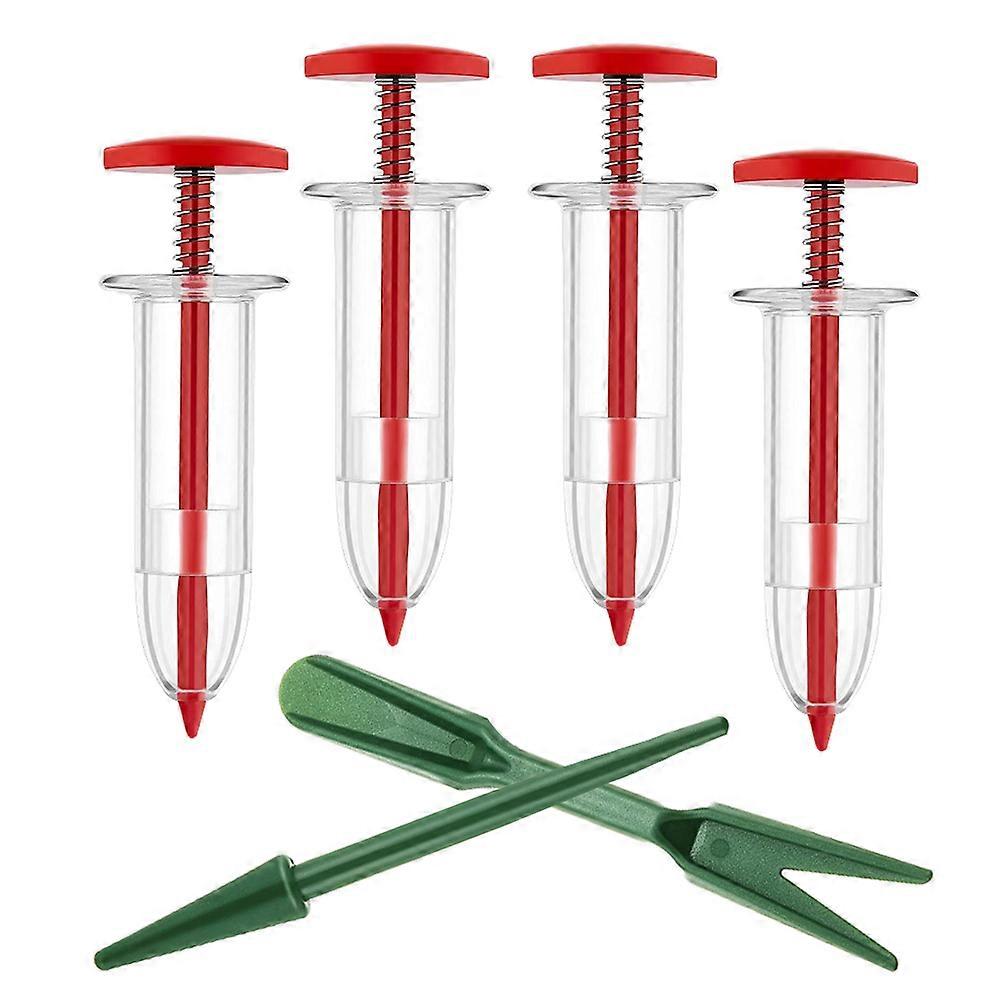 Universal Seeder Hand Held Planting Tool Plastic For Gardening Compact Design Seeding 1Set