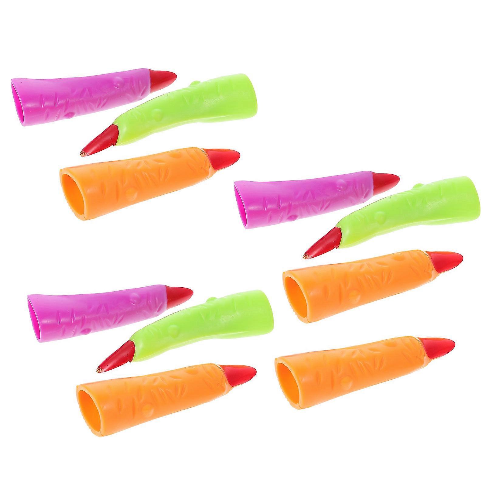 20pcs Halloween Prank Props Creative Nail Covers Random Color
