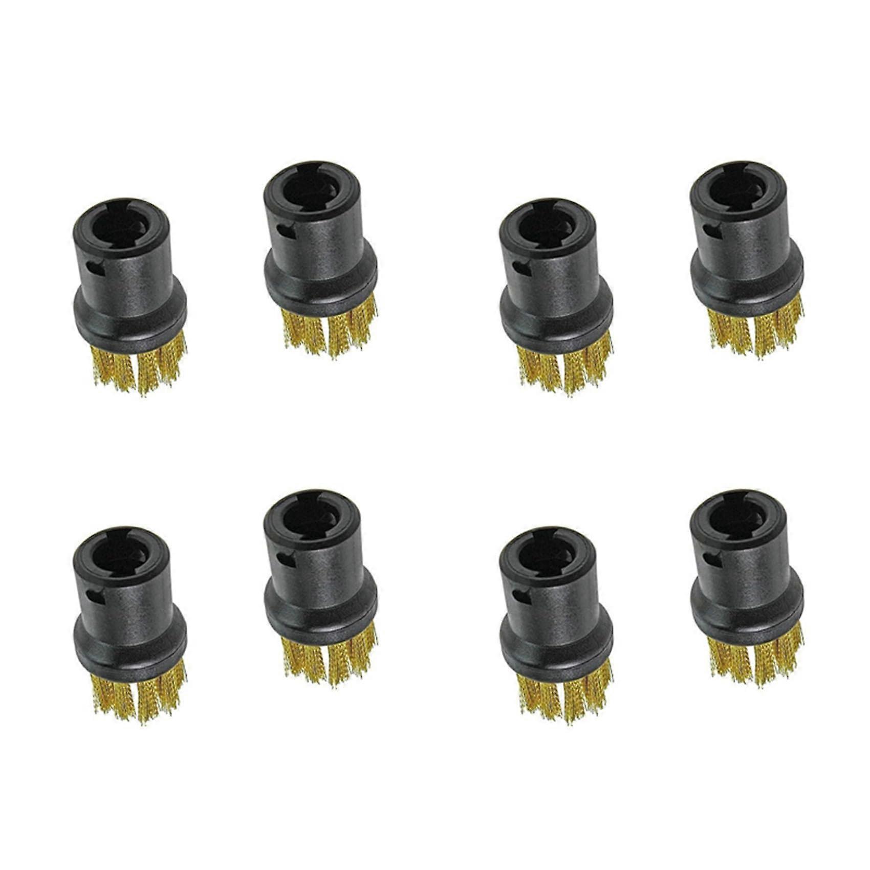 8X Brass Wire Brush Tool Nozzles for Steam Cleaner SC1 SC2 CTK10 SC3 SC4 SC5 SC7 Accessories
