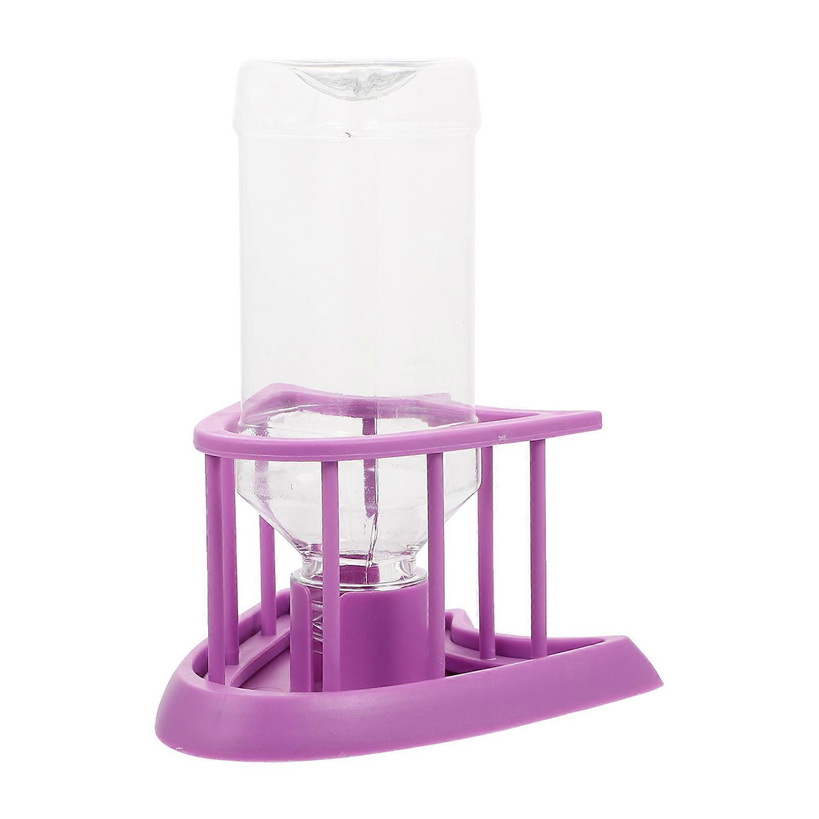 Plastic Water Basin For Reptiles 1 Set Of Automatic Water Feeder For Vacation Use Featuring Safe Construction 6.7X7.3X2.9in