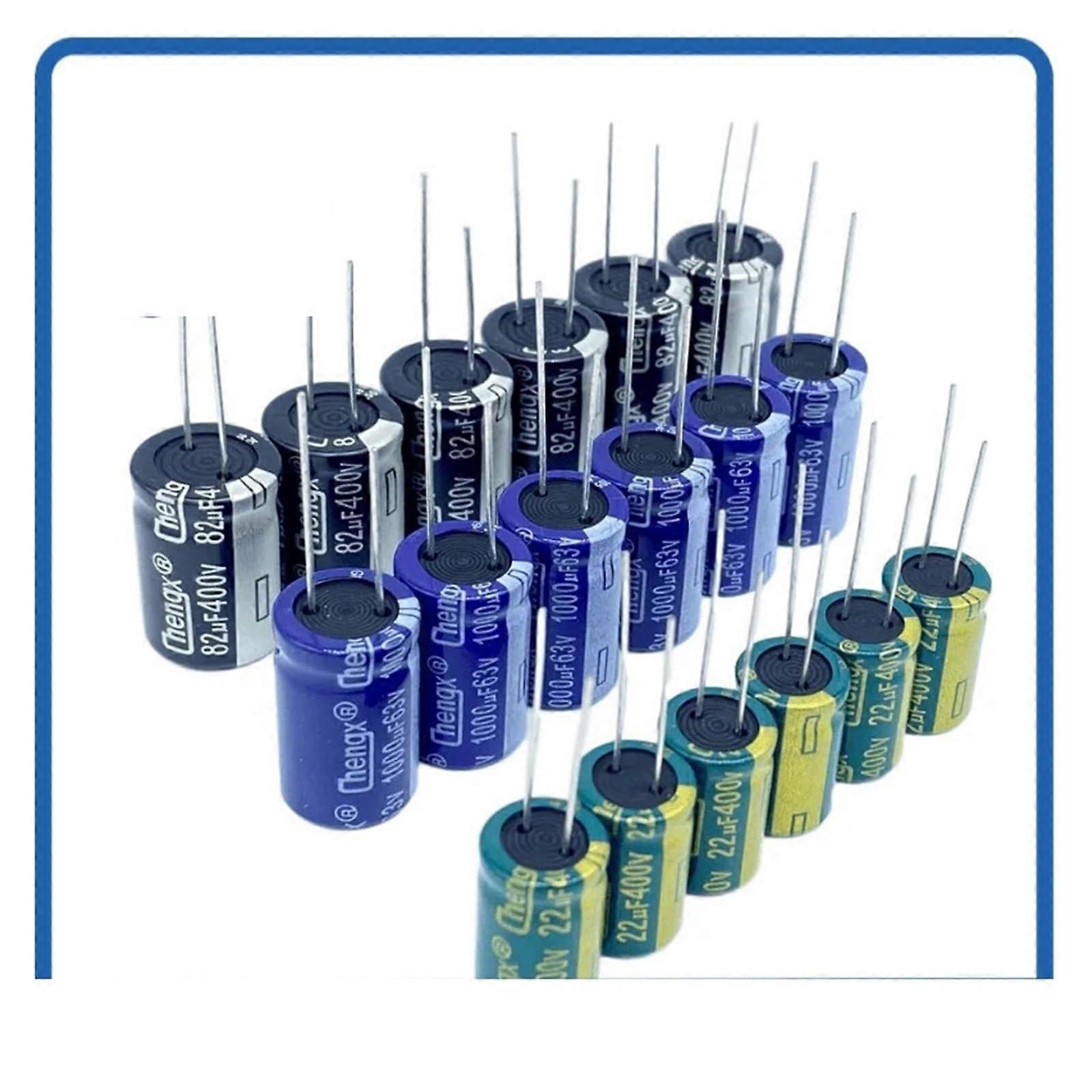 220uF Electrolytic Capacitor 160V, 16x25mm, Low ESR, 10-Pcs Pack
