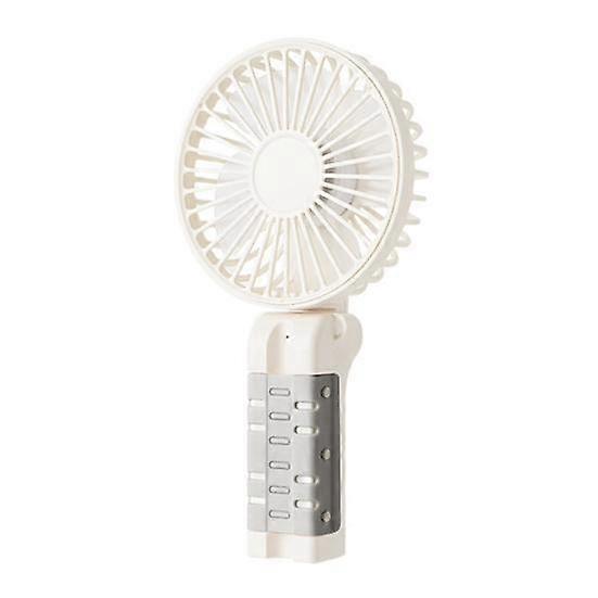 Foldable Cooling Fan Strong Airflow Low Noise Battery Operated Hands-Free Clip-On Rechargeable Personal Umbrella Fan