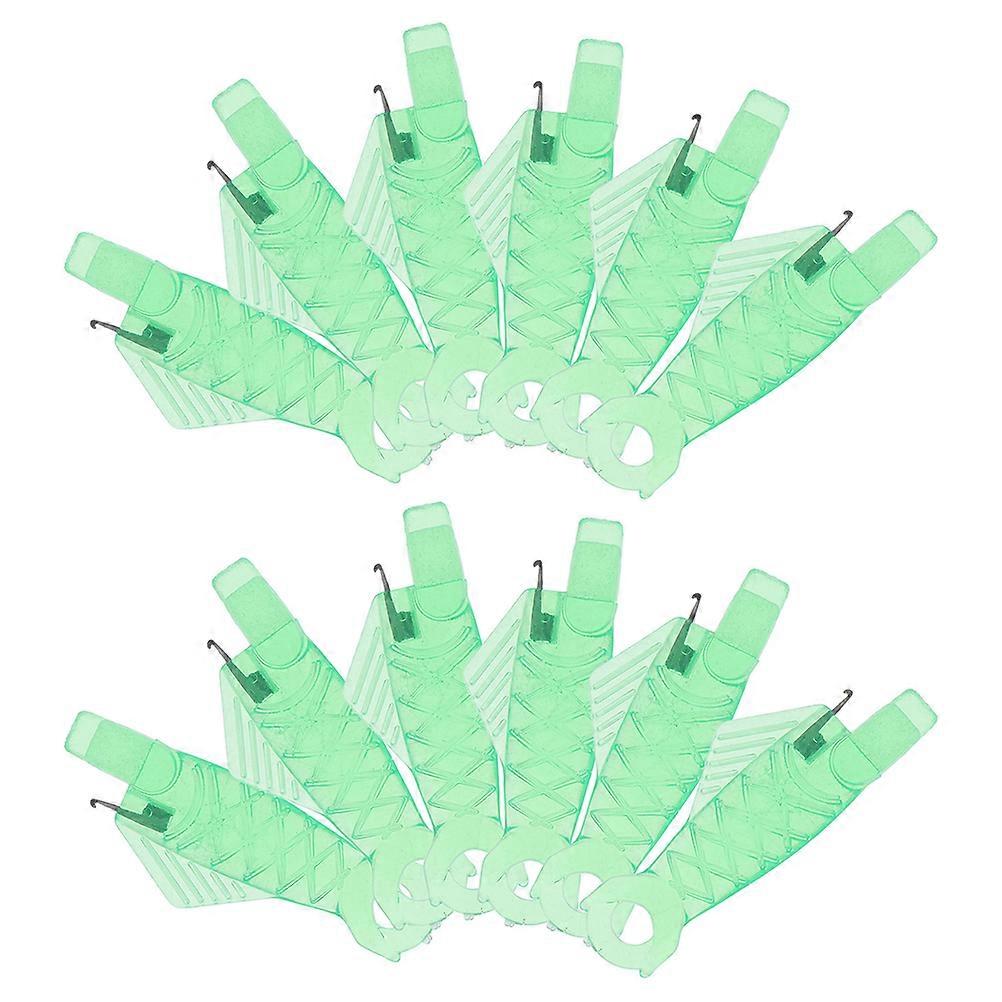 Fish Mouth Needle Threader Tool 30Pcs Designed For Quick Threading In DIY Sewing And Embroidery Projects
