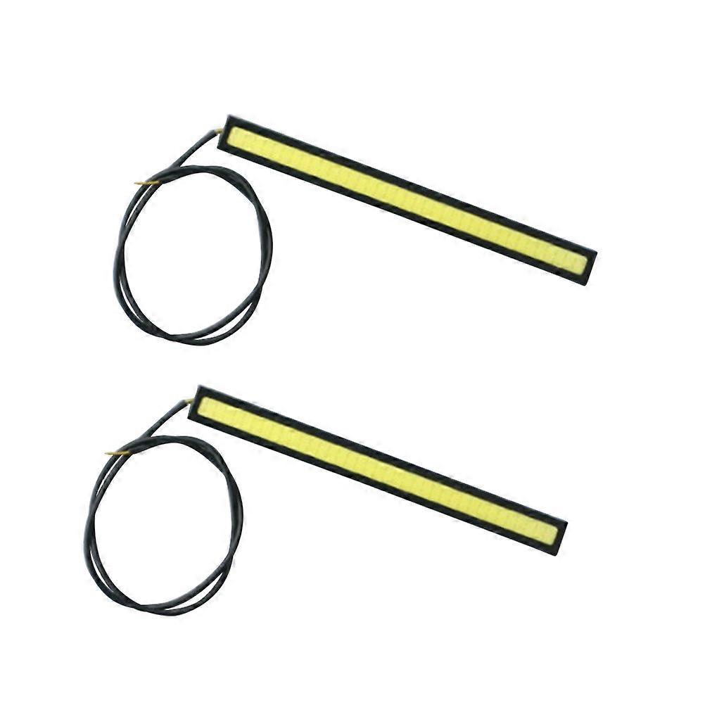 Car Daytime Running Lights, Waterproof Fog Driving Lamp with Self Adhesive Tape