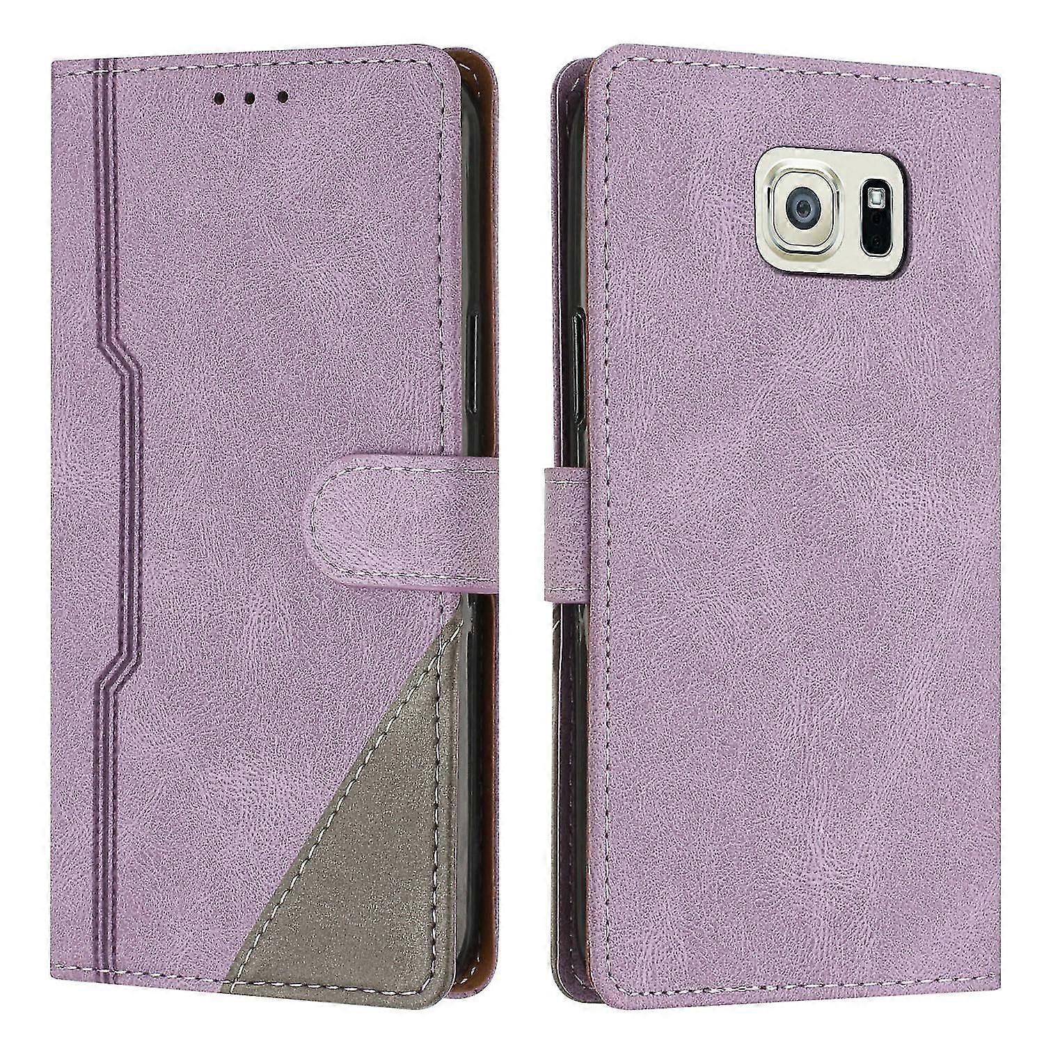 Leather Magnetic Clasp Case with Flip Wallet Stand Function Cover for