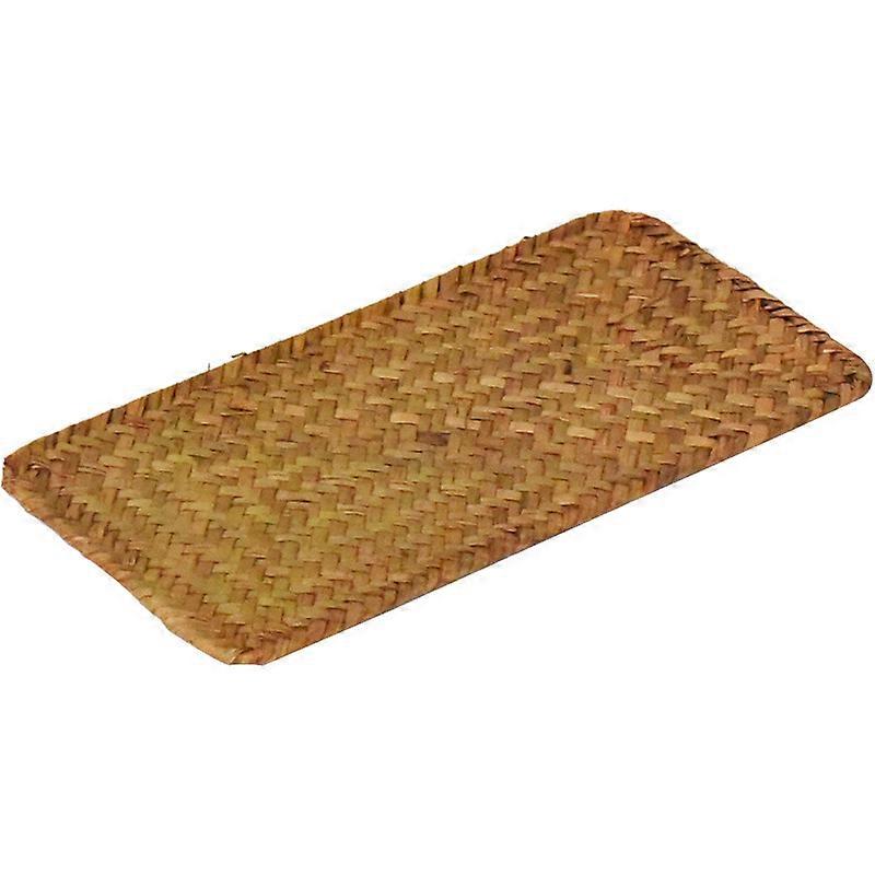 1Pack Rectangular Woven Placemats, Natural Seagrass Place Mats