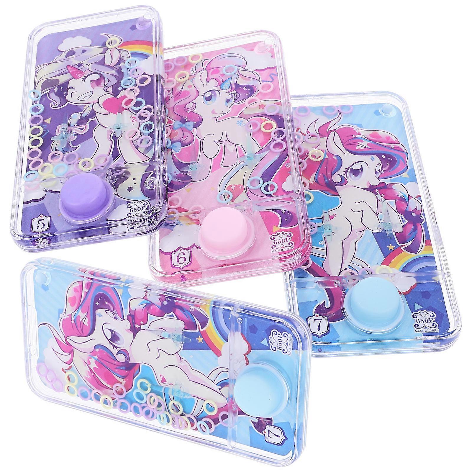 Handheld Water Games Accessories Ideal For Swimming And Travelling In A Fun Theme 4Pcs