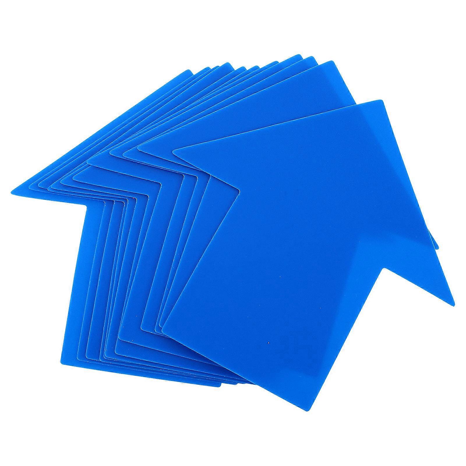 Stickers for Floor and Wall 12 Pieces Self Adhesive Sign Ideal for Decoration and Social