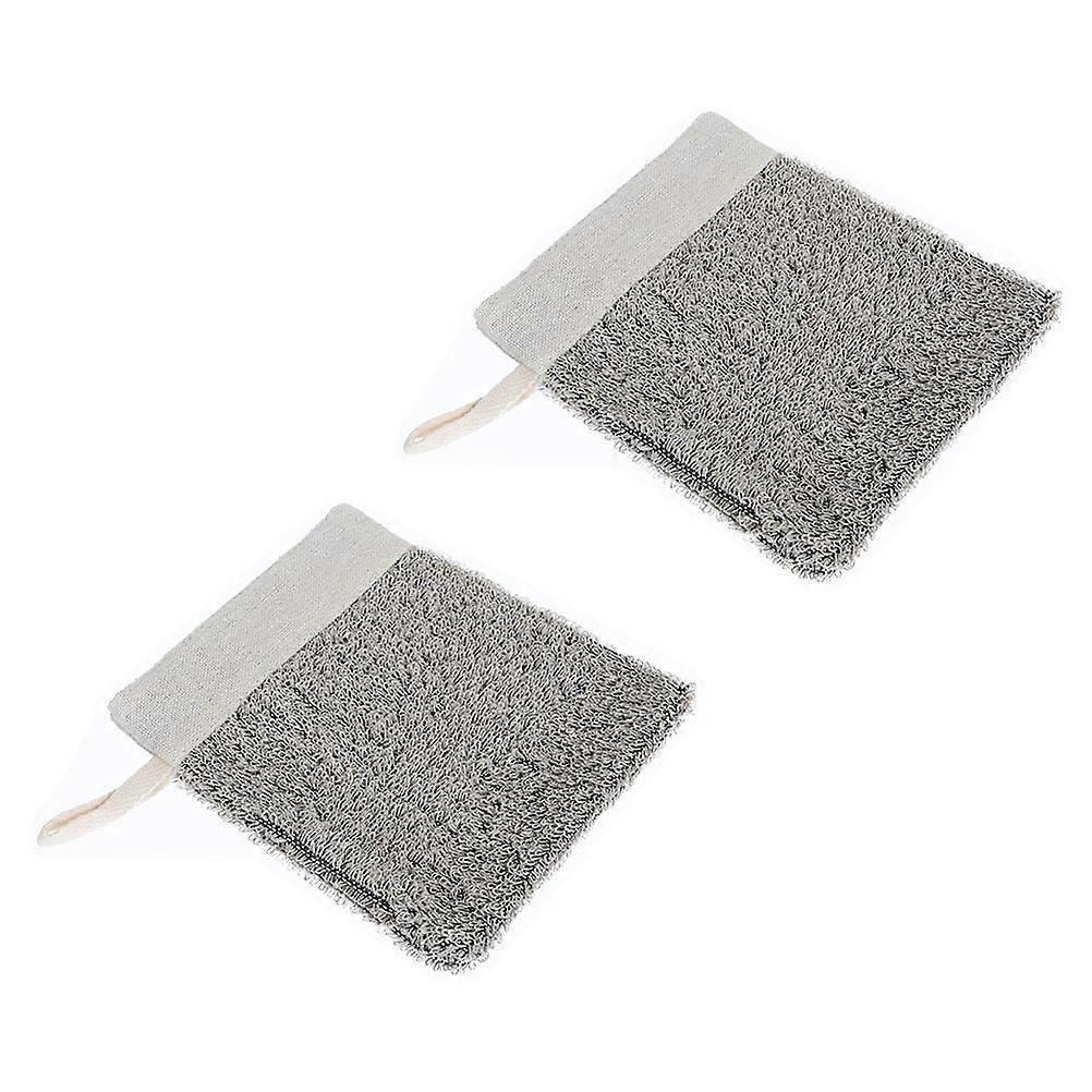2Pcs Soap Foaming Storage Pouch Practical Nets Soap Bag Linen Bubble Pouch