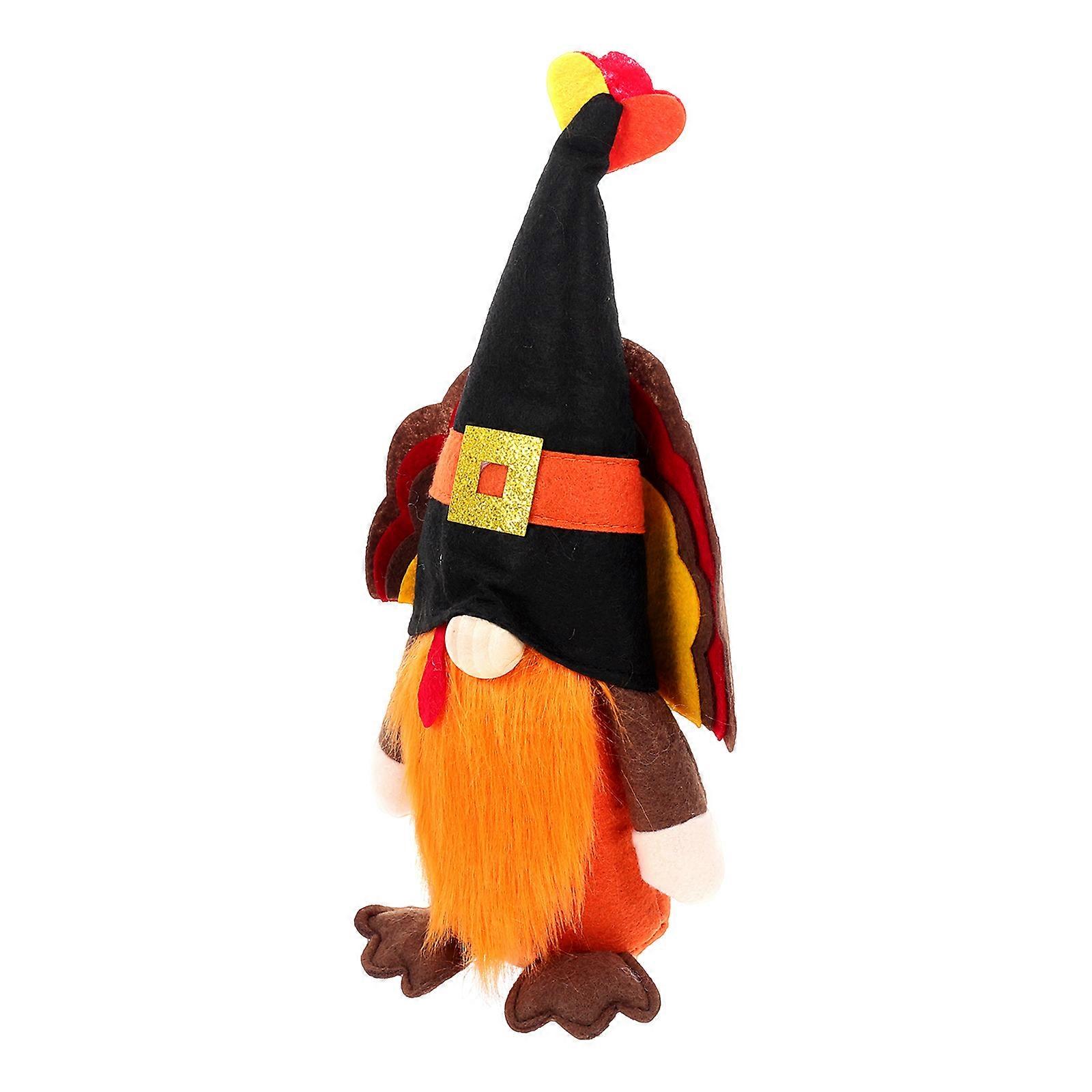 Festival Stuffed Doll Craft Thanksgiving Day Gnome Doll Stuffed Doll Adornment