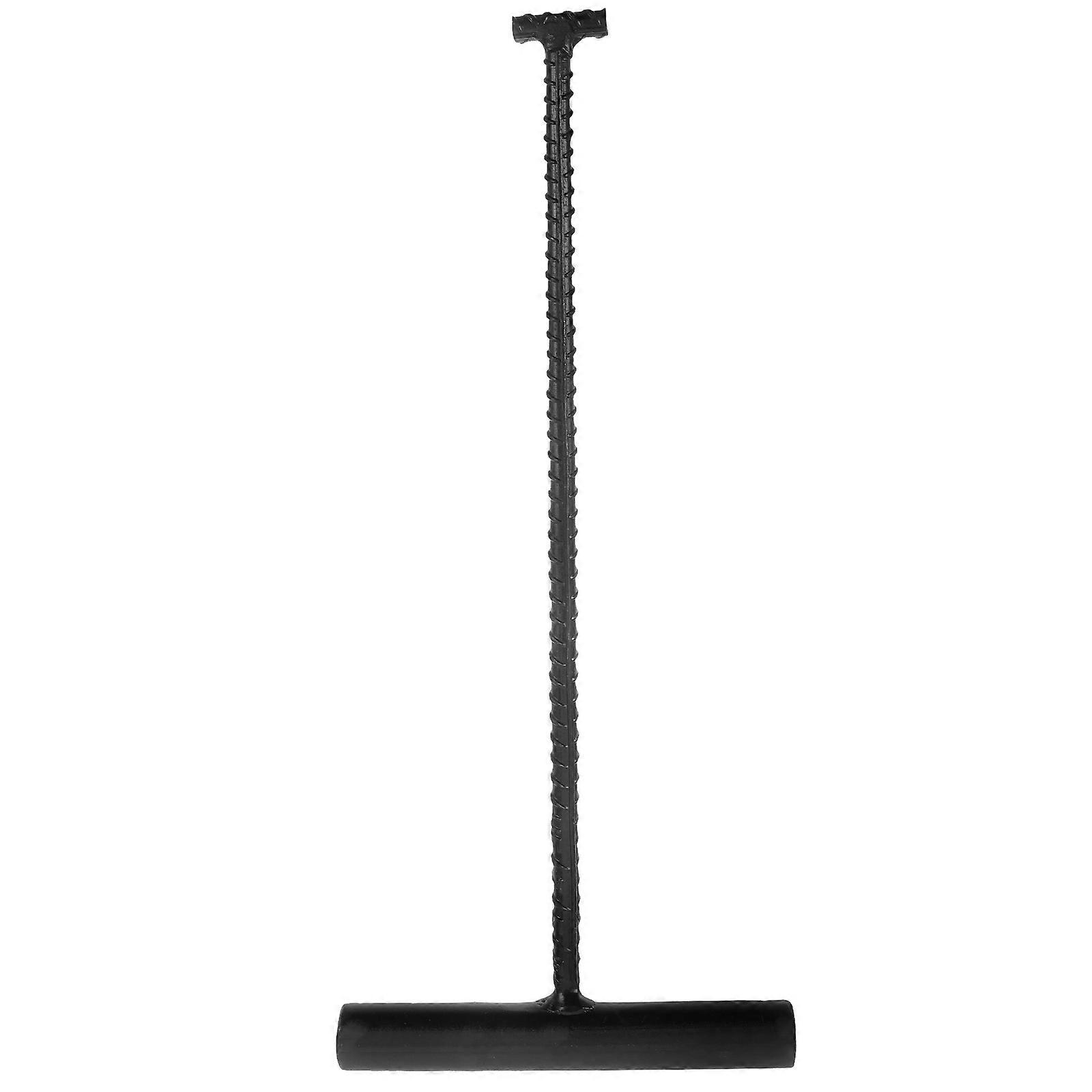 Heavy Duty Metal Manhole Cover Lifting Hook for Outdoor Use – Universal Door Hook with Thread for Manhole and Rolling Doors