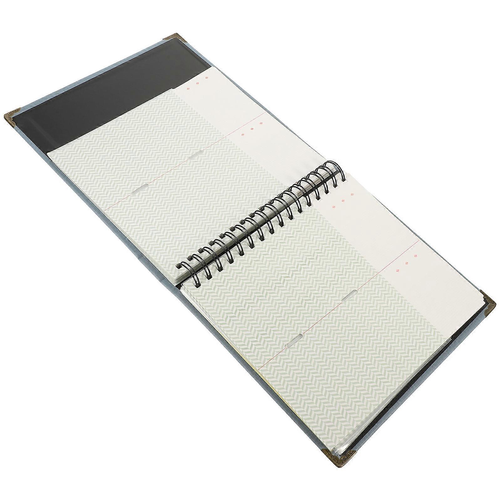Durable Commemorative Ticket Album for Concert, Movie & Travel Tickets – Photo, Card & Receipt Storage Booklet