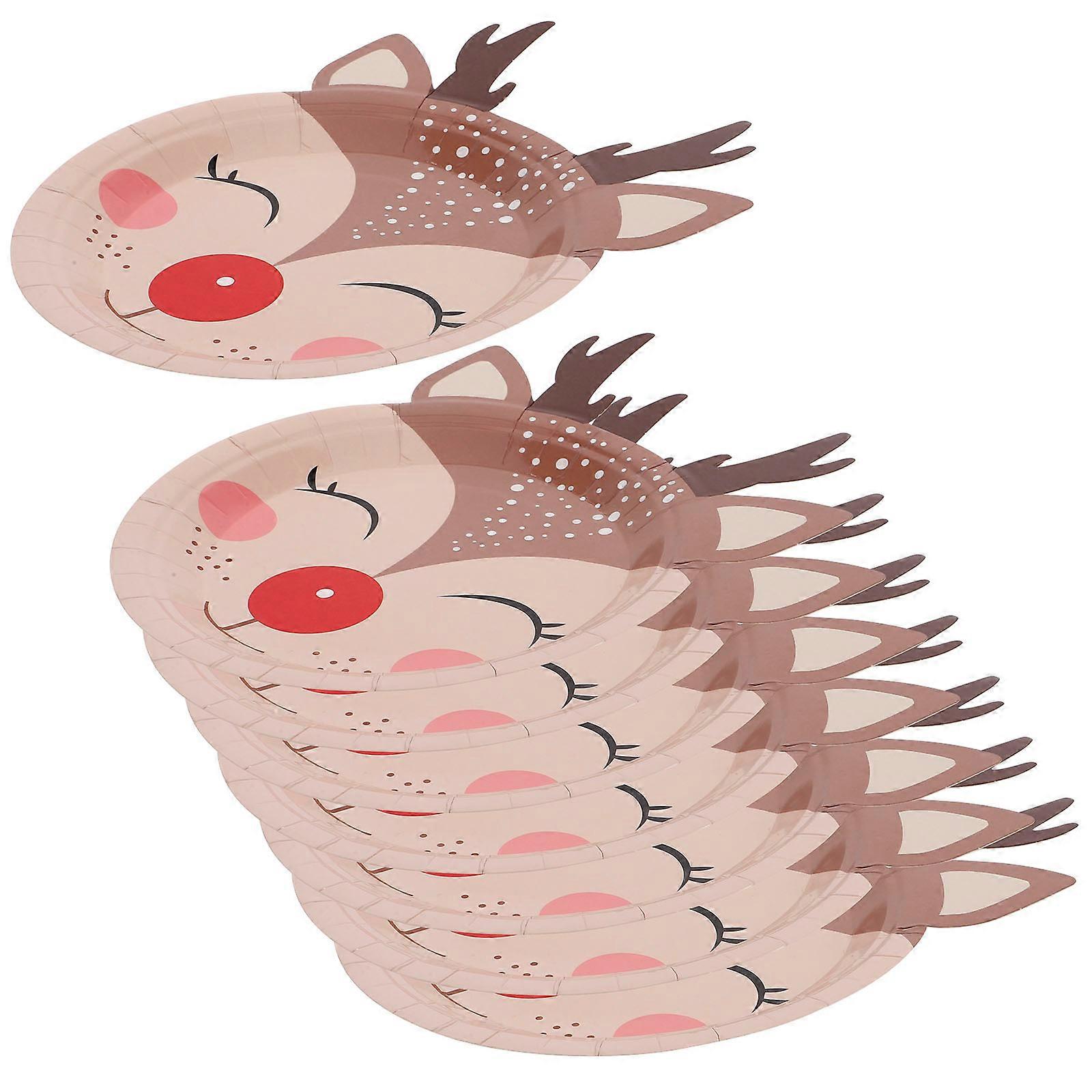 Christmas Party Reindeer Shape 10Pcs